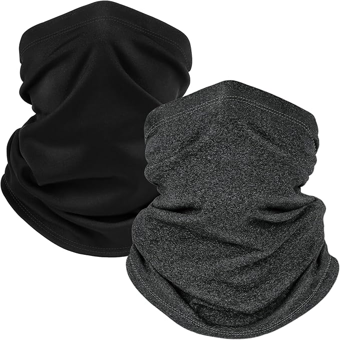 HONGTEYA Winter Neck Gaiter Warmer for Men&Women,Windproof Face Mask Face Cover for Cold Weather Skiing Outdoor Sports