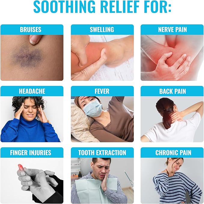 ICEWRAPS 12"x21" Extra Large Ice Pack with Soft Fabric Cover | Clay Ice Pack for Physical Therapy | Soft Ice Packs for Injuries Reusable Blue