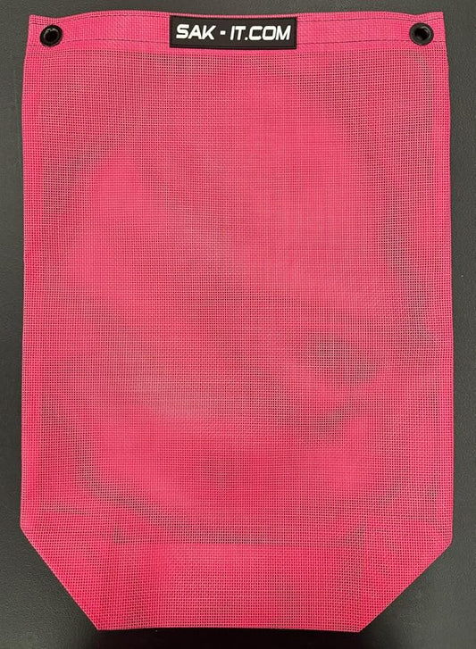 SAK-IT Scrap SAK Off Road Trash Bag. Fits SxS, ATV, Rock Crawler, Mud Truck, Golf Cart, Boat, UTV. Universal Fit for Polaris, Kawasaki, Honda, Jeep. (Pink)