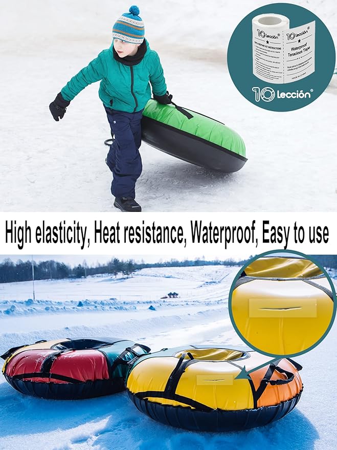 4in*5ft Air Mattress Patch Kit Heavy Duty, Bounce House Repair Kit, Vinyl Pool Patch Repair Kit, TPU Patch for Above Ground Pools, Tent, Canvas, Canopy, Floats, Tubes, Air Bed, Pool Inflatables