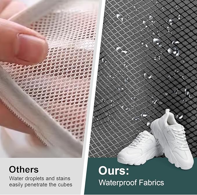 Compression Packing Cubes for Travell Fabric Packing Cubes with Smooth Zippers, Space-Saving Compression Bags for Travell, Luggage Organizers for Clothes, Shoes, and Accessories