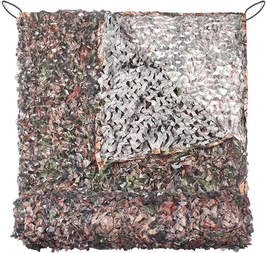 FLYEGO GEN 2 Camo Netting Camouflage Netting Hunting Blind Camo Net Camouflage Nets Military Surplus for Shooting Party Decoration Photograph Car Cover Sunshade