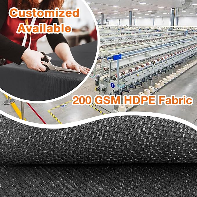 Artpuch Outdoor Pergola Shade Cover 4x23 FT Sun Shade Cloth with Grommets Dark Grey 90% UV Protection Canopy Patio Privacy Screen (Customized Available)