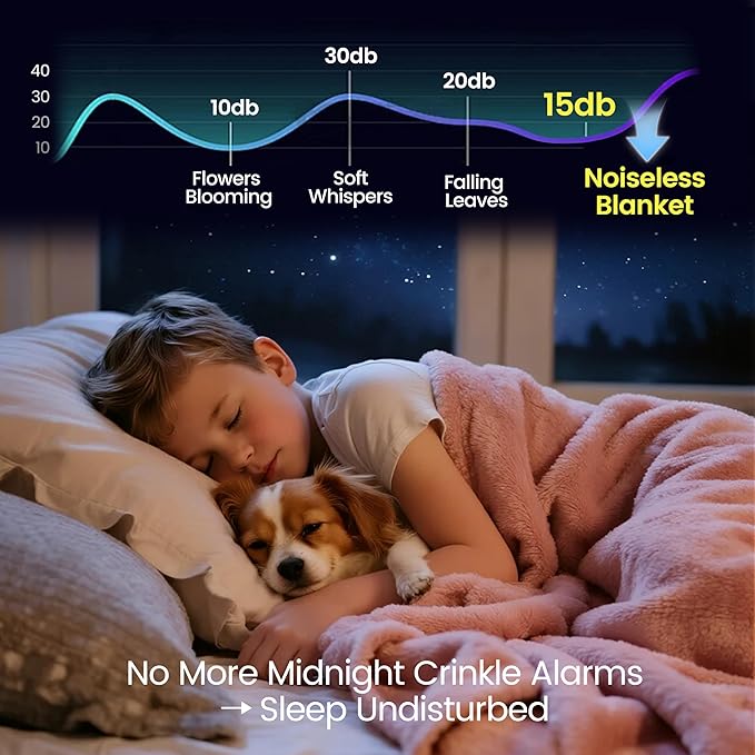 gogobunny Waterproof Bed Blanket, Reversible Sherpa Fleece Throw Blanket for Dog Puppy Cat, Furniture Cover Protects Bed Couch Sofa from Liquid Pee and Pet Fur (Pink, 90x108 inches)