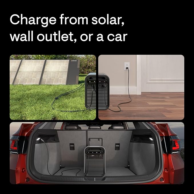 Enphase IQ PowerPack 1500 – Advanced Portable Power Station, 1500 W LFP, Microinverter Technology Produced in The USA, 4G Cellular, Wi-Fi, UL Certified 1500 Wh Solar Generator for Home Backup