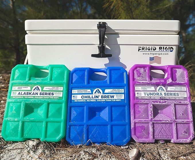 Arctic Ice Tundra Series Long Lasting Reusable Ice Pack - 5° Fahrenheit Cooling Point - Designed to Maintain Freezer-Like Temperatures in Coolers