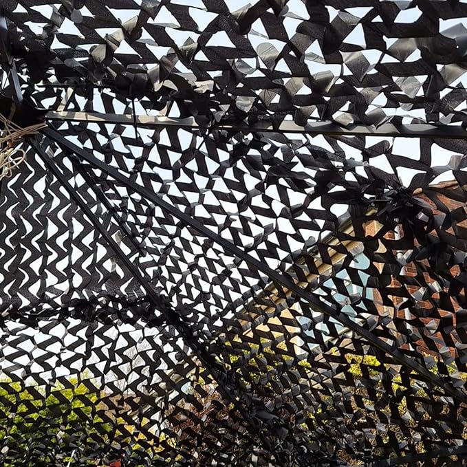 Camo Netting Camouflage Netting 20x20 10x20 10x10 Bulk Roll Burlap Camo Tarp Sunshade Net for Hunting Blind Dinosaur Birthday Jungle MilitaryTheme Party Decoration Camping Shooting