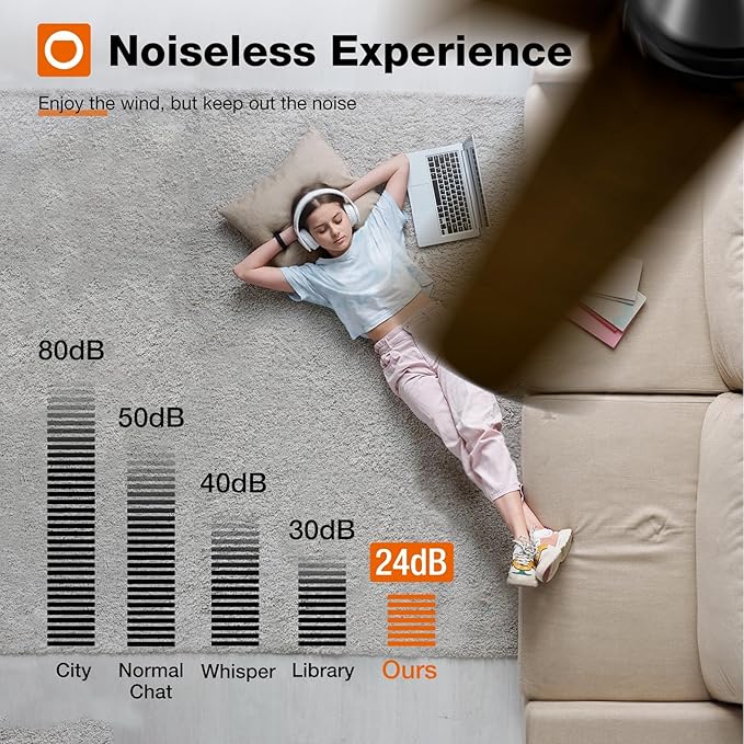 addlon Ceiling Fans with Lights, 32 inch Black Ceiling Fan with Light and Remote Control, Reversible, 3CCT, Dimmable, Noiseless, Small Ceiling Fan for Bedroom, Farmhouse, Indoor/Outdoor Use