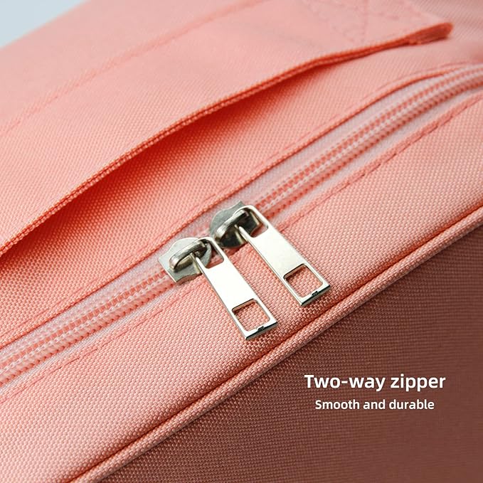 Cute Pink Empty First Aid Bags, Travel Medicine Bag for Women and Girls, Medical Supplies Organizer Bag, Portable Kit for Traveling, Car, Home, Camping, Office, Hiking, Outdoor