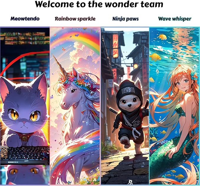 Mummy Style 32 – 59F Kids Sleeping Bag with Pillow Sleeve, Full Scale Digital Printing Unicorn, Mermaid, Kitty or Puppy, Lightweight, Ideal for Camping, Sleepover, Boys, Girls, Youth and Toddlers