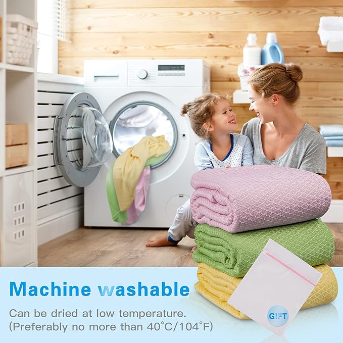 AmyHomie Cooling Blanket Queen Size, 100% Rayon Derived from Bamboo, Cool Summer Blanket for Hot Sleepers, Soft Comfy Lightweight Blankets for All Seasons(Light Yellow, 90×90in)