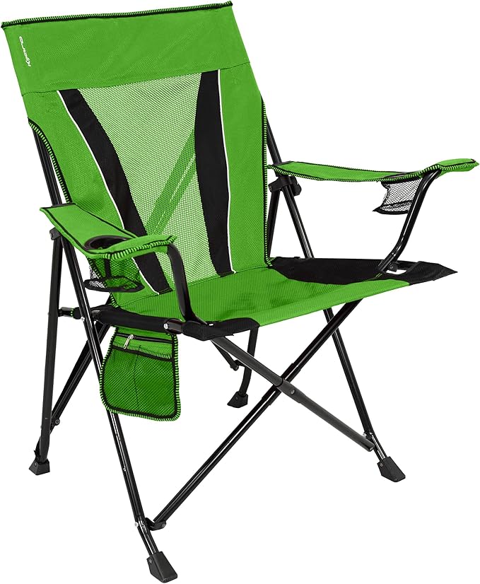 Kijaro XXL Dual Lock Portable Camping Chair - Supports Up to 400lbs - Enjoy The Outdoors in a Versatile Folding Sports & Outdoor Chair