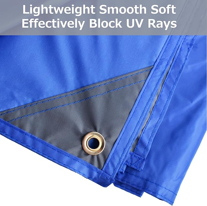 Azarxis Waterproof Camping Tent Tarp Hammock Rain Fly Footprint Ground Cloth Shelter Sunshade Beach Picnic Blanket Mat for Outdoor Camping Park Lawn