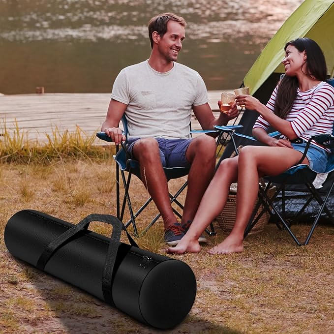 Kovshuiwe 48-Inch Camping Chair Storage Bag, Large Folding Chair Carry Bag Nylon Storage Tent Bag with Handle Strap for Travel Outdoor Camping Sports-48x11x11inch（Bag only）