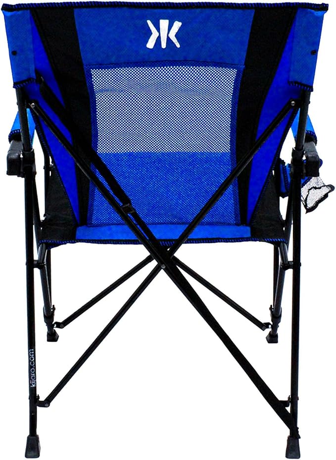Kijaro Enjoy Versatile Folding Sports, Outdoor Chair & Lawn Chair, Dual Lock Feature, Ireland Green (Hard Arm)