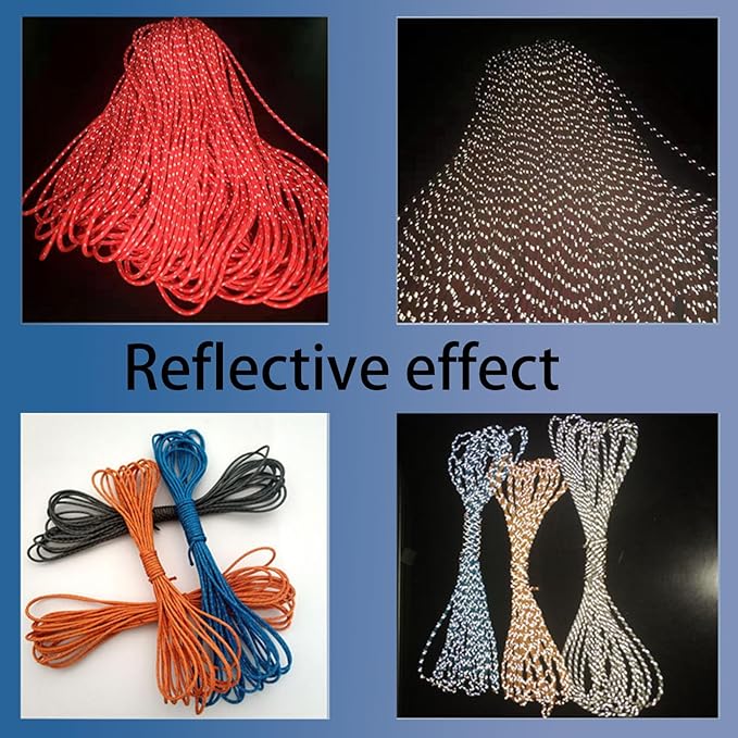 Dyneema Tent Guy Guide Reflective Green Rope - 200kg Breaking Strain - Lengths in Meters - Suitable for Sailing, Dinghy, Yachting, Cruising, Racing, Kite Surfing - 20 Meter (Green, 2mm)