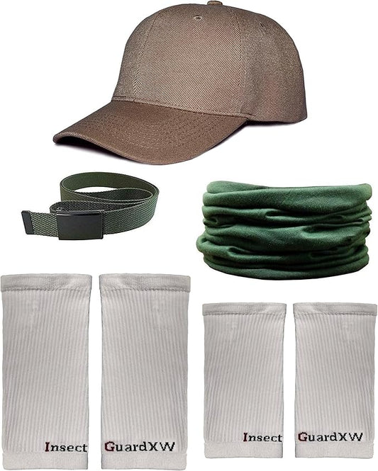 Permethrin Treated Repels Tick Mosquitoes Flies Chiggers & More Insect Repellent Complete 1 Packages