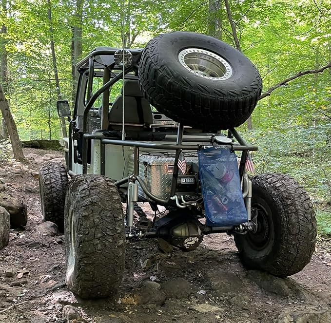 SAK-IT Scrap SAK Off Road Trash Bag. Fits SxS, ATV, Rock Crawler, Mud Truck, Golf Cart, Boat, UTV. Universal Fit for Polaris, Kawasaki, Honda, Jeep.