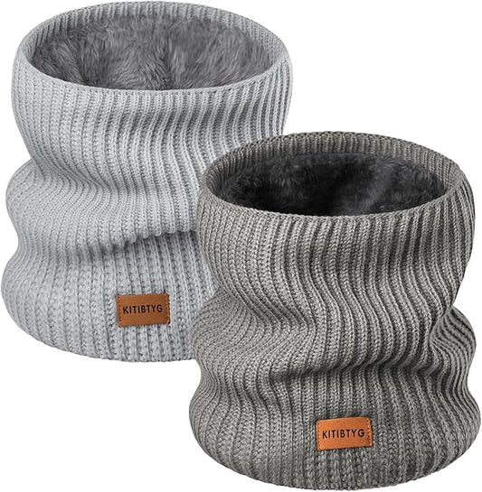 Winter Neck Gaiters & Ski Mask,Winter Fleece Neck Warmer Face for Men &Women Windproof Gift