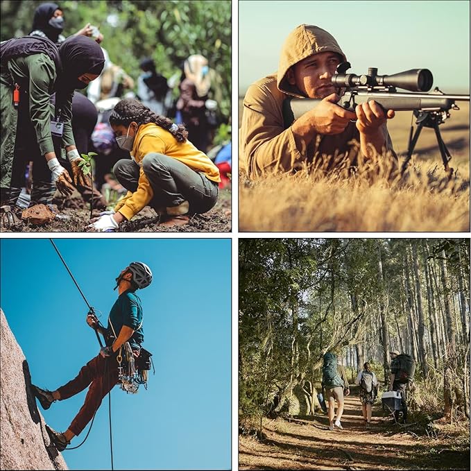 Mosquito Net Suit Camo Hunting Mesh Suit Bug Net Clothing with Hood for Outdoor Protection No-See-Ums Garden Camping