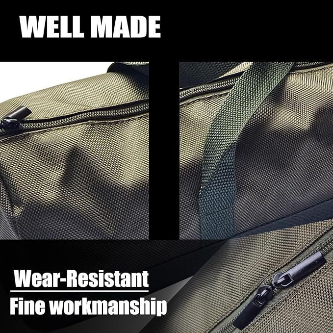 Grill Accessories Storage, Tool Bag for BBQ Grill, BBQ Tools Storage, Thickened Oxford Cloth Grill Bag, BBQ Gifts for Men.