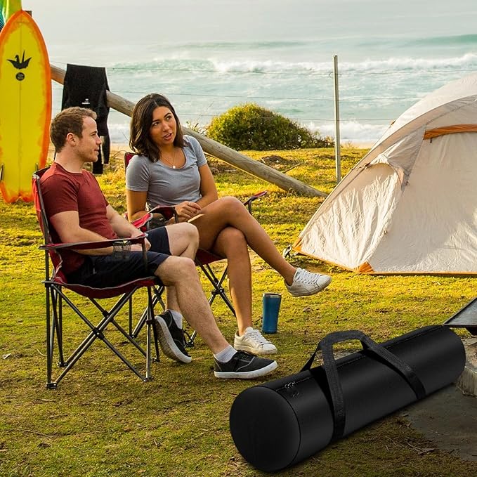 Kovshuiwe 43.3-Inch Camping Chair Storage Bag, Large Folding Chair Carry Bag Nylon Storage Tent Bag with Handle Strap for Travel Outdoor Camping Sports-43.3x9x9inch（Only Bag）