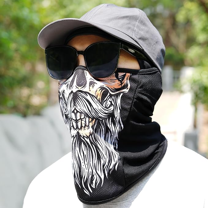 Balaclava Face Mask Sun UV Protection Breathable Full Head Mask for Men Women Skiing Cycling