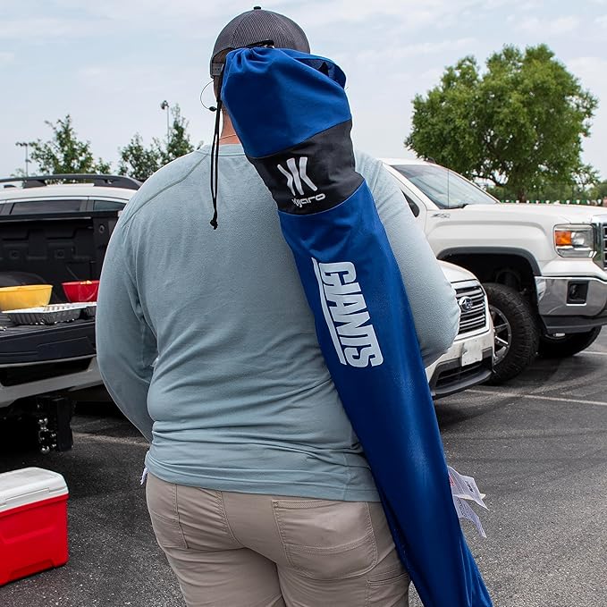 Kijaro Dual Lock Pro, NFL Sports Fan Foldign Chair, 26" L x 35.5" W x 37" H, New York Giants