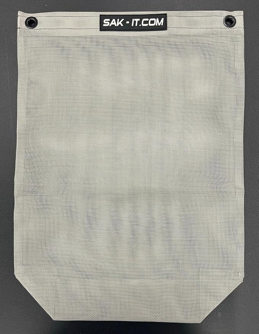 SAK-IT Scrap SAK Off Road Trash Bag. Fits SxS, ATV, Rock Crawler, Mud Truck, Golf Cart, Boat, UTV. Universal Fit for Polaris, Kawasaki, Honda, Jeep. (Gray)