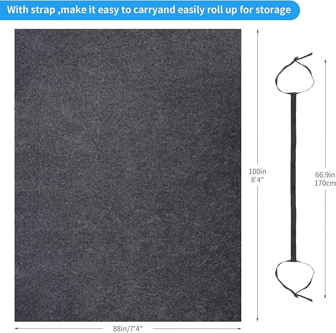 Camping Tent Carpet Mat,Waterproof Inside/Outside Tent Rug,Protective Waterproof Liner Keeps You Warm & Dry, Outdoor Camping Floor Rug Accessory,Soft & Comfortable, Trimmable Material