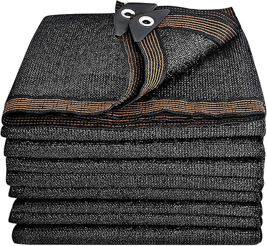 winemana 90% Shade Cloth, Dog Kennel Shade Cover, 20 x 48 FT Sturdy Durable Sunblock Shade Mesh Tarp with Grommets for Patio Plants Greenhouse Chicken Coop Porch