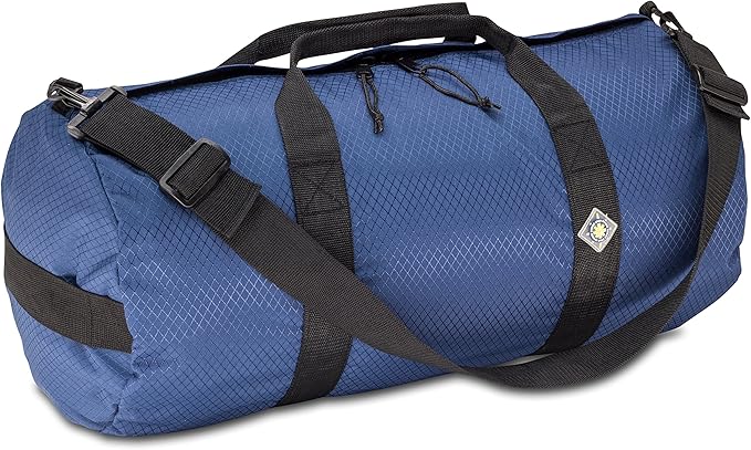 North Star Sports Foldable Duffle Bag for Travel, Gym & Outdoor Camping | Tough and Packable Sport Equipment Bag & Gear Organizer | Heavy Duty Large Duffel Bags for Traveling