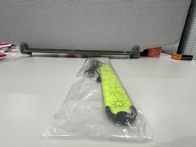 Simket LED Armband Rechargeable for Running(2 Pack), Running Lights for Runners, Running Lights, High Visibility Reflective Running Gear Adjustable Light Up Arm Bands for Men Women Kids