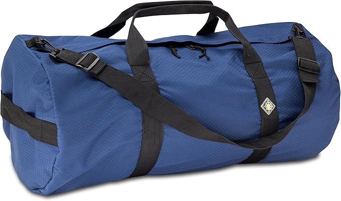 North Star Sports Foldable Duffle Bag for Travel, Gym & Outdoor Camping | Tough and Packable Sport Equipment Bag & Gear Organizer | Heavy Duty Large Duffel Bags for Traveling