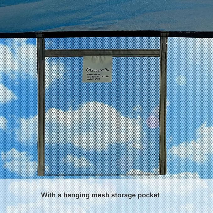 Screen House Camping Canopy Tent Sun Shade Gazebo Shelter Perfect for Outdoor Activities