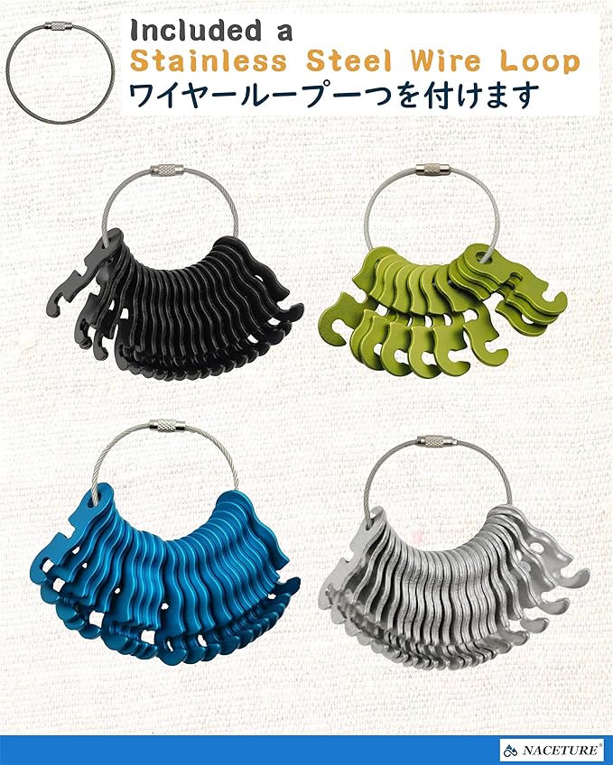 Rope Tensioner Aluminum Alloy Camping Tent Guyline Cord Adjuster Camping of Gear for Camping, Hiking, Backpacking Ultralight Tent Stakes Guy Lines (Blue, 10 Pack)