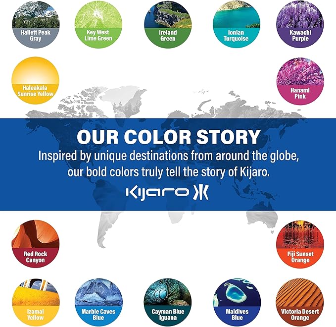 Kijaro Dual Lock Portable Camping Chairs - Enjoy the Outdoors with a Versatile Folding Chair, Sports Chair, Outdoor Chair & Lawn Chair - Dual Lock Feature Locks Position – Kawachi Purple