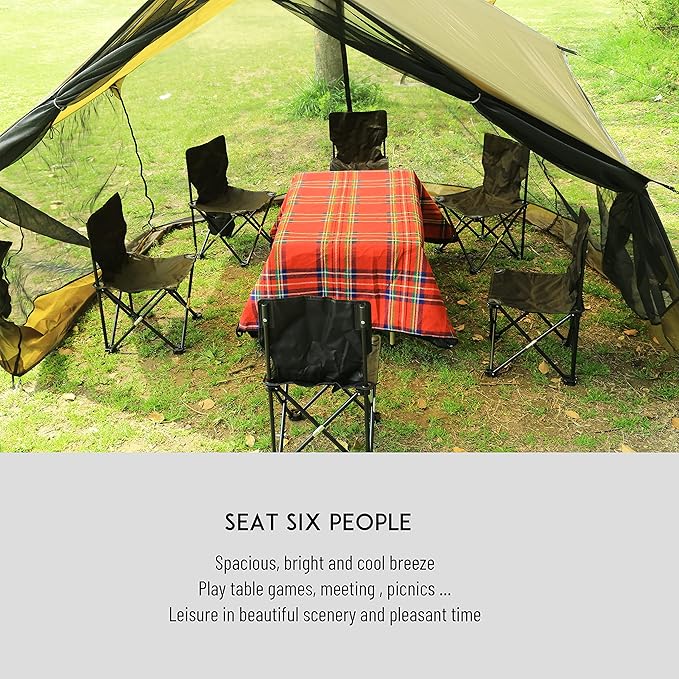 Preself Screen House for Hammock Canoe Picnics Backyards Backpacking Camping Beach in Summer