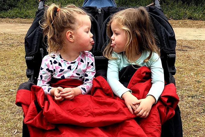 DOWN UNDER OUTDOORS Large Waterproof Windproof Extra Thick 350 GSM Quilted Fleece, or Sherpa Stadium Blanket