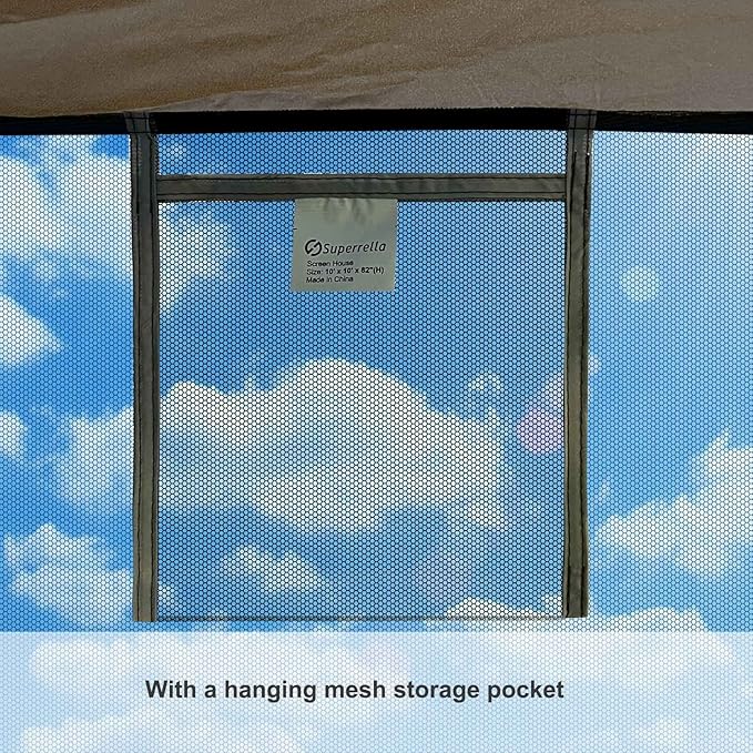 Screen House Camping Canopy Tent Sun Shade Gazebo Shelter Perfect for Outdoor Activities