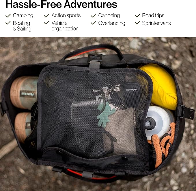 25L Modular Utility Tote (Green) - Lightweight, Flexible Tote Made For Modular Organization - Use It Inside The RUX 70L Or Solo For Everyday Carry And Camp Essentials