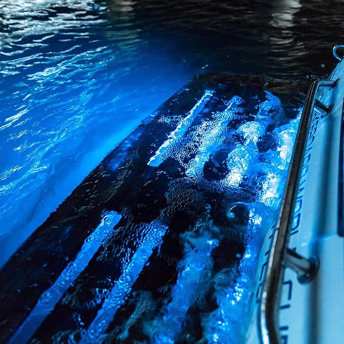 Tidal Wake IP68 Underwater 1/2in Standard Boat Drain Plug LED Light, Brilliant Underwater Lighting in Minutes! No Holes to Drill!