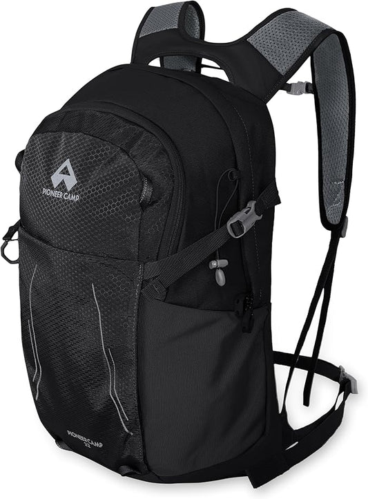 Pioneer Camp Hiking Backpack 22L Small Hiking Hydration Gear Lightweight Camping Backpack Travel Daypack for Women Men
