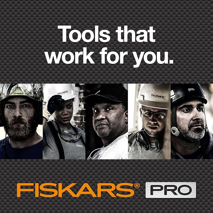 Fiskars Pro IsoCore Splitting Maul and Stainless Steel Axe, with Shock Reduction, 6 lb, 36 in