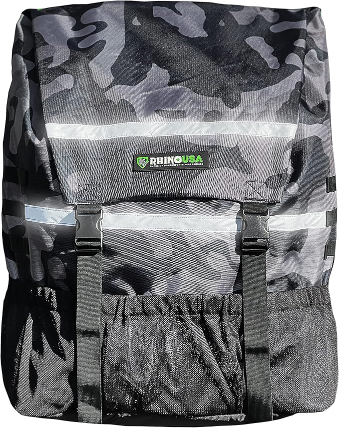 Rhino USA Spare Tire Trash Bag - Ultimate Car Storage Solution For Overlanding Accesories, Firewood, Water, Camping Essentials and More! - Camo