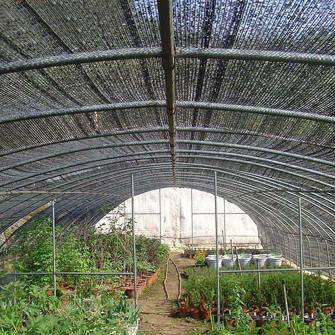winemana 50% Black Shade Cloth, 20 x 30 FT Durable Mesh Tarp with Grommets, Garden Sunblock Shade Cloth Shading Antifreezing for Plants Cover, Greenhouse, Barns Kennel, Patio, Tomatoes