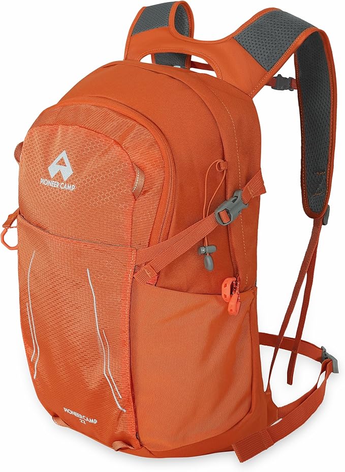 Pioneer Camp Hiking Backpack 22L Small Hiking Hydration Gear Lightweight Camping Backpack Travel Daypack for Women Men