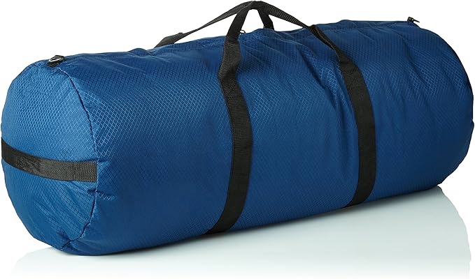 North Star Sports Foldable Duffle Bag for Travel, Gym & Outdoor Camping | Tough and Packable Sport Equipment Bag & Gear Organizer | Heavy Duty Large Duffel Bags for Traveling