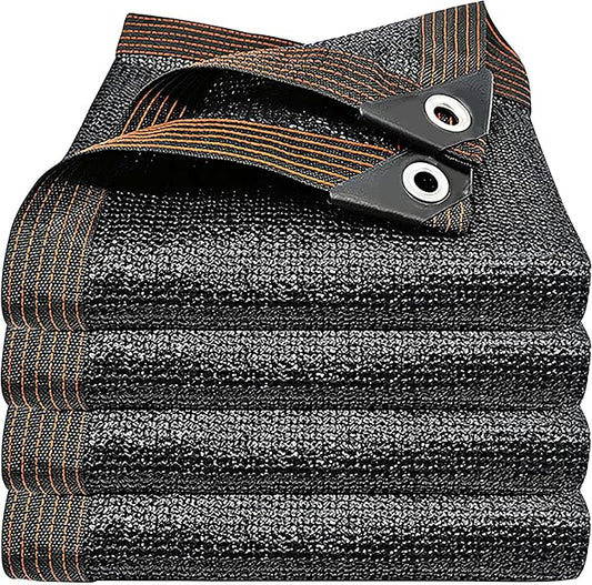 winemana 90% Shade Cloth, Dog Kennel Shade Cover, 6.5 x 10 FT Sturdy Durable Sunblock Shade Mesh Tarp with Grommets for Patio Plants Greenhouse Chicken Coop Porch