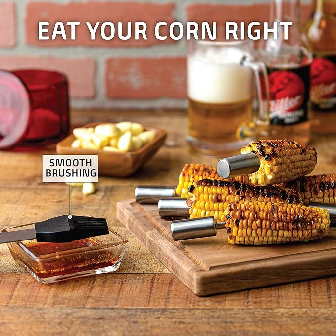 Kaluns Grilling Accessories, Birthday Gifts for Men Grilling Gifts, Heavy Duty Stainless Steel BBQ Grill Tools Set for Outdoor Grill with Aluminum Case and Apron, Husband Dad Gifts for Christmas